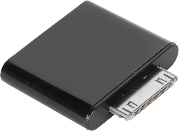 30 Pin Bluetooth Adapter Receiver - Bluetooth Transmitter, Plug and Play & Automatic Compatible with iOS Pod and Other