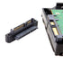 chenyang SATA Male to Female 90 Degree UP Angled Gender Changer Connector for Hard Disk Drive