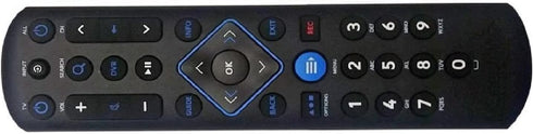 Charter Spectrum Remote Control with Batteries, Backward Compatible for HD DVR Digital Receivers (Pack of Two)