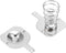 uxcell 50Pairs 18650 Battery Negative to Positive Conversion Spring Contact Nickeling Plate 16.5mmx16mm