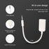 AUX to USB Adapter 3.5mm Male Audio Jack Plug to USB 2.0 Female Converter Cord Cable 2PACK