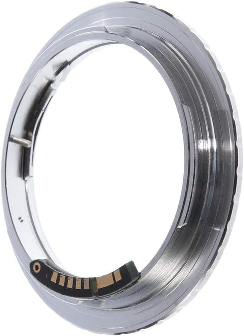 9th Gen AF Confirm Adapter for Olympus OM Lens to Canon EOS EF EF-S Mount Cameras 80D 77D 70D 60D 5D Mark II III