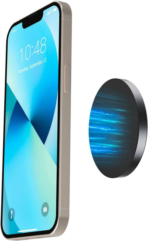ARLIFE Sticky Magnetic Phone Wall Mount, Compatible with Magsafe iPhone 14/13/12 Mini Pro Max, Holder for All