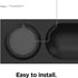 elago Charging Tray Compatible with MagSafe Charger for iPhone 15/14/13/12 and Other Wireless Charging Phones - Black