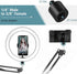 4 Pcs Aluminum Camera Screw Adapter Set, 1/4" Male to 3/8" Female and 3/8" Male to 1/4" Female Adapters
