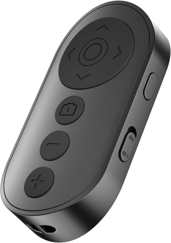 Voinap Wireless Camera Remote Control with Zoom for iPhone & Android, Bluetooth Camera