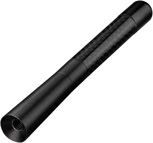 BINGFU Carbon Fiber Vehicle Antenna - Short Replacement for Cars & Trucks