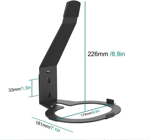 Monzlteck Wall Mount for SONOS Move,Compatible with Move1 and Move2.