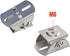 Universal Wall Pole Joint Mount Adaptor, Adjustable CCTV Camera Mount Bracket for Surveillance Cameras