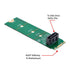 chenyang CY NGFF B/M-Key M.2 to Vertical SATA 7 Pin Hard Disk Drive SSD PCBA Extension Adapter for Motherboard