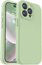 Vooii iPhone 15 Pro Case, Upgrade Defender Liquid Silicone, Shockproof with Enhanced Camera Protection, Matcha