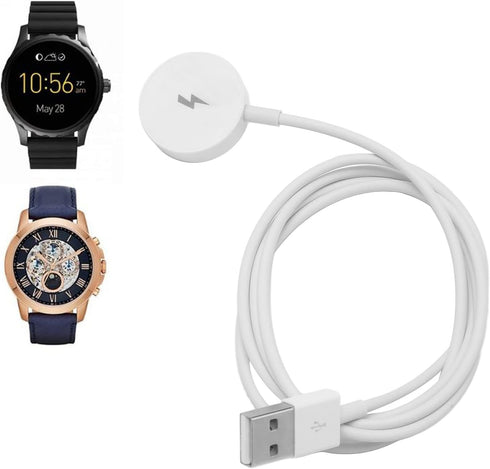 Charger Dock for Fossil Gen 1 2 3, Magnetic Smart Watch USB Charging Cable, Charging Dock for Fossil Q Gen 2