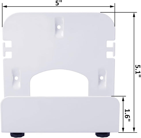 Generic M4 Gmailmall Cable Box Mount Modem Adjustable Wall Mount for Most Narrow Media Players Compatible with Roku