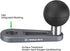 FANAUE Bolt Head Adapter Ball Base with 10mm Mounting Hole, MB-02 Aluminum Alloy Mount Base for RAM Mounts B Size