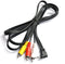 FocalTop AV A/V Audio Video TV-Out Cable/Cord/Lead for Panasonic Camcorder K2KC4CB00020