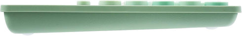 HUO JI Wireless Keyboard, Multi-Device Bluetooth and 2.4G Dual Mode for iPad, Switch, PC, Smart TV, MacBook, Green