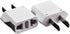 ALINNA 2 Pack 6A 100-250V, GRLRCR US Plug Adapter, EU AU CN to US America Travel Plug Adapter AC Outlet Power