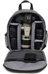 Waterproof Camera Backpack, Large Capacity Camera Bag for Unisex Outdoor Photography Hiking Travel, Grey