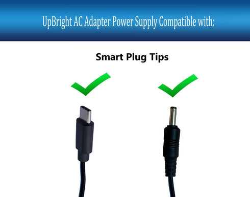 UpBright 5V AC/DC Adapter for Motorola VM50G VM50GBU VM50GPU VM36XL - Baby Monitor 5" Video Power Supply Charger