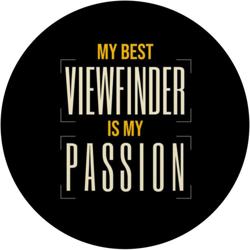 Travel Nature Photographers My Best Viewfinder Is My Passion Nature Photographer Fashion PopSockets Standard PopGrip