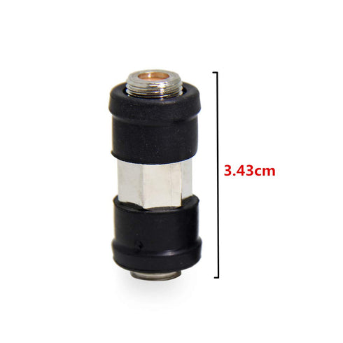 Outdoor Coaxial Cable Connector 2-Pack, RG6 F Female to Female Extension Coupler, Weatherproof
