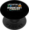 Ski Trail Signs Life Full Choices - Skiing Skier Snowboarding PopSockets Swappable PopGrip