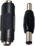 10PCS DC Power Connector Adapter 5.5x2.1mm, Male to Male Coupler Plug, Female to Female Jack Socket for CCTV Security