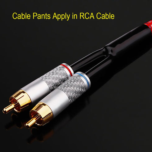 Cable Pants, Speaker Wire Pants 10MM 2 Conductor ( 10MM-2x 3.9.0MM, 8-Pack) for DIY Speaker Cables