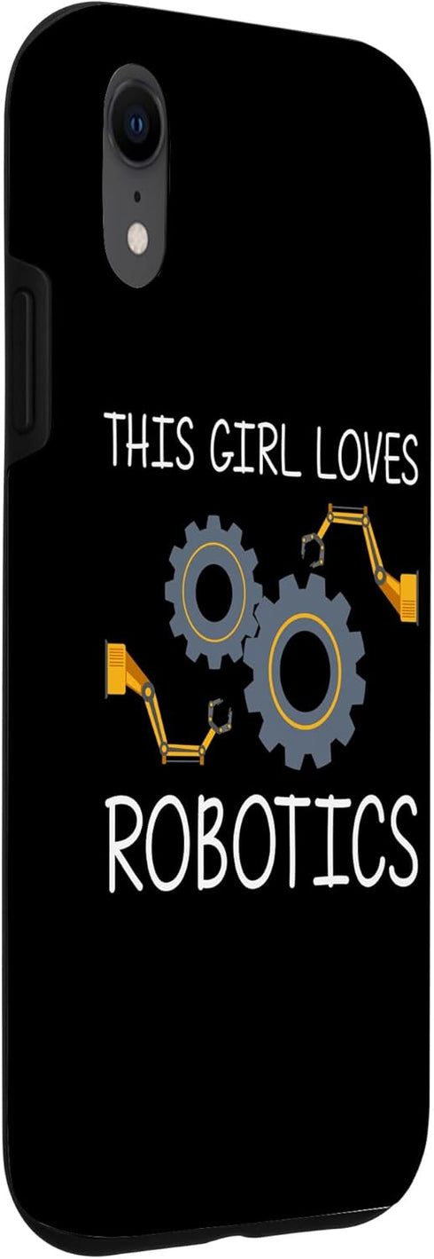 iPhone XR Funny Robotics Case - For Girls Kid Robots Engineering Lovers