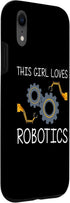 iPhone XR Funny Robotics Case - For Girls Kid Robots Engineering Lovers