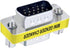 DTECH 3-Pack VGA Connector Female to Female Gender Changer, Male to Female Adapter, Male to Male Coupler