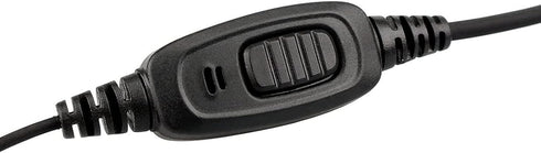 Retevis 2 Way Radio Earpiece, C-Type Earhook Headset with Mic, 2 Pin, Compatible with RT22, RT68, BAOFENG Walkie Talkies