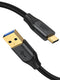 CableCreation [2-Pack Short USB to USB C Cable 1.6FT, USB C Data Transfer Cable 3.2 Gen2 10Gbps USB A to C Data Cable,