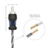 RCI21 100% 1ft 2-Channel RECOIL Oxygen Free Copper RCA Audio Cable, Twisted Pair with Noise Reduction