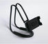 Universal Smart Mobile Phone Stand,Hanging on Neck Cell Phone Mount Holder, Lazy Cell Phone Holder (Black)