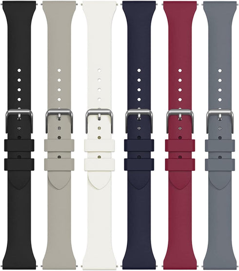 Soft Silicone Bands Compatible for Nerunsa P66D/Ddidbi P66D, Quick Release Replacement Watch Strap for P66 SmartWatch