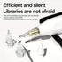 LOVE MEI 1st 2nd Sets,for Replacement Pencil Tips for Apple Pencil & Gen, USB-C & Pro, IPad Pro Pencil Apple Pencil