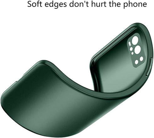 Bastmei Case for OnePlus 9 Pro 5G (2021), Non-Slip Matte Finish Cover with Soft TPU Protection (Green)