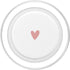 PopSockets MagSafe PopGrip for iPhone - Rose White Minimalist Heart