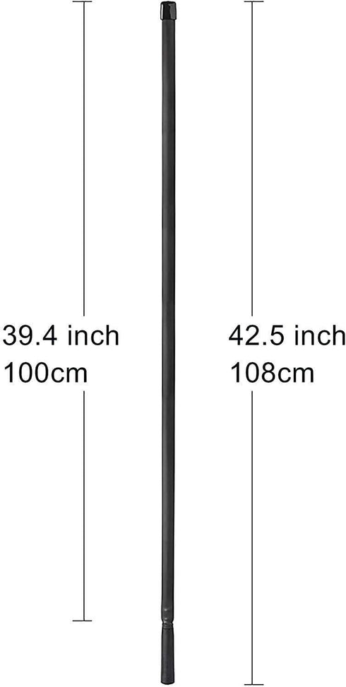 BINGFU 136-520MHz 42.5 inch 3 BF-F8HP UV-5R UV-82 BF-888S GT-3 Dual Band VHF UHF Foldable CS Tactical SMA Female Ham