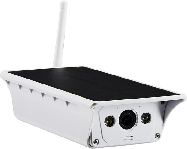 Solar WIFI Camera Outdoor Wireless with AI Detection, High Sensitivity, Wide Angle Starlight Night Vision, Free SD Card