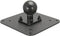 ARKON Mounts VESA 75 / VESA 100 Ball Mount Adapter Plate to 38mm (1.5 inch)