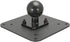 ARKON Mounts VESA 75 / VESA 100 Ball Mount Adapter Plate to 38mm (1.5 inch)