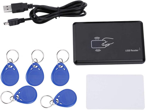 flexman 125KHZ RFID ID Card Reader Writer Copier Duplicator, RFID Contactless Smart Reader