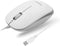 Macally USB Wired Mouse for Mac & Windows - 3 Button Corded Computer Mouse with Scroll Wheel