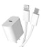 zoyuzan 20W Power Charging Adapter Quick Box Fast PD Wall USB C Charger Block with 5ft Lightning Cable for iPhone 11 12