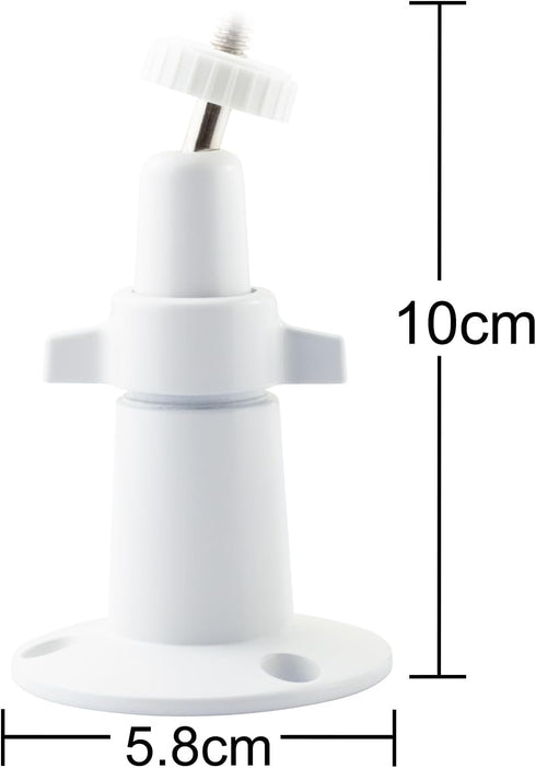 LEFXMOPHY Wall Mount Compatible with HelloBaby HB65 Baby Camera - Adjustable Metal Holder Stand
