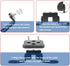 xitomer DR650 700 CB1000R MSX125 800 650 DR-Z400SM, Universal GPS Mount GPS Bracket Adapter Mount, Fit for tenere Grom