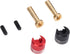 Set, 4mm 1/10 RC Heatsink Plug Alloy Banana Plugs with Stable Current Transfer and Aesthetic Design for RC Crawler Cars