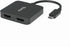 Plugable USB C to HDMI Adapter for Dual Monitors 4K 60Hz, Compatible with Windows, Chromebook, USB4 Laptops